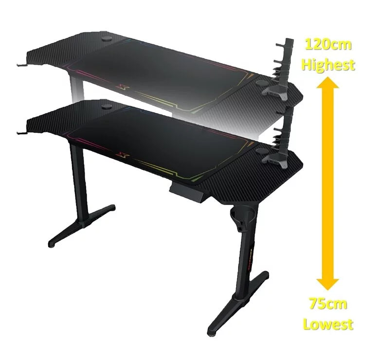 Xigmatek Apex Gaming 電動可調式升降電競枱 Gaming Desk