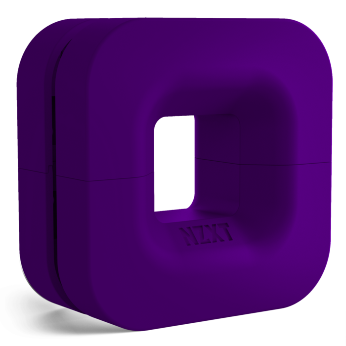 NZXT PUCK PURPLE CABLE MANAGEMENT