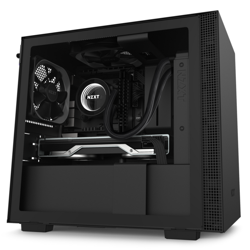 NZXT H210 Black ITX CASE