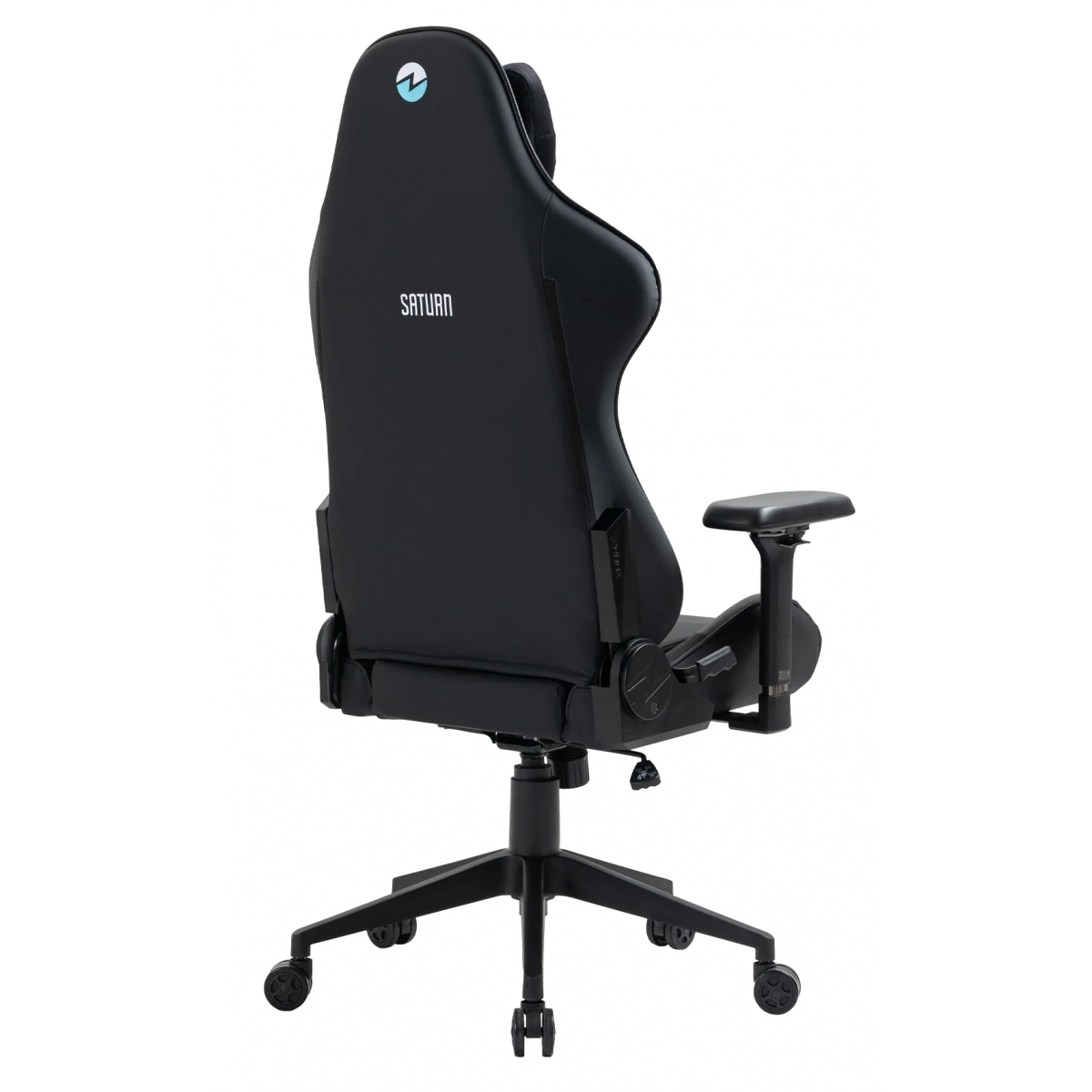 Zenox Saturn-MK2 Gaming Chair (Leather/Carbon)