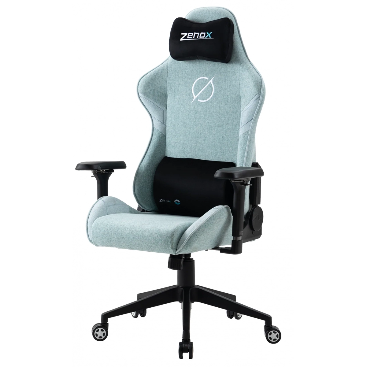 Zenox Saturn-MK2 Gaming Chair (Fabric/Lake Green)