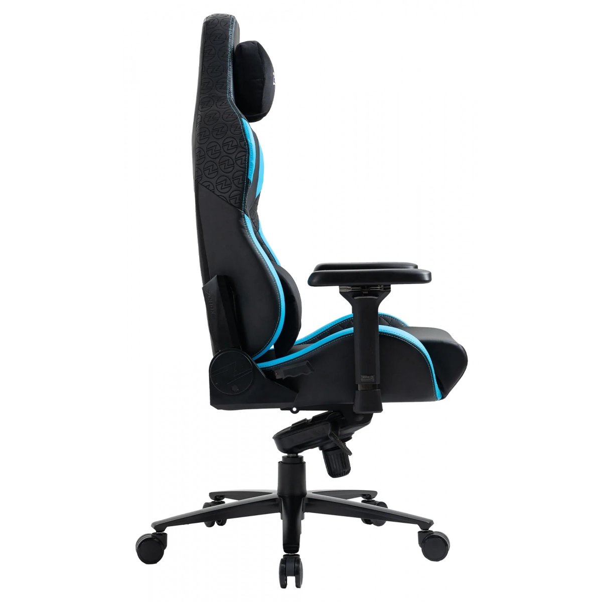 Zenox Jupiter-MK2 Gaming Chair (Leather/Sky Blue)