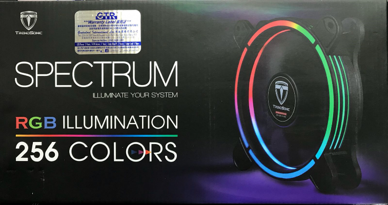 SPECTRUM RGB 12CM FAN SET