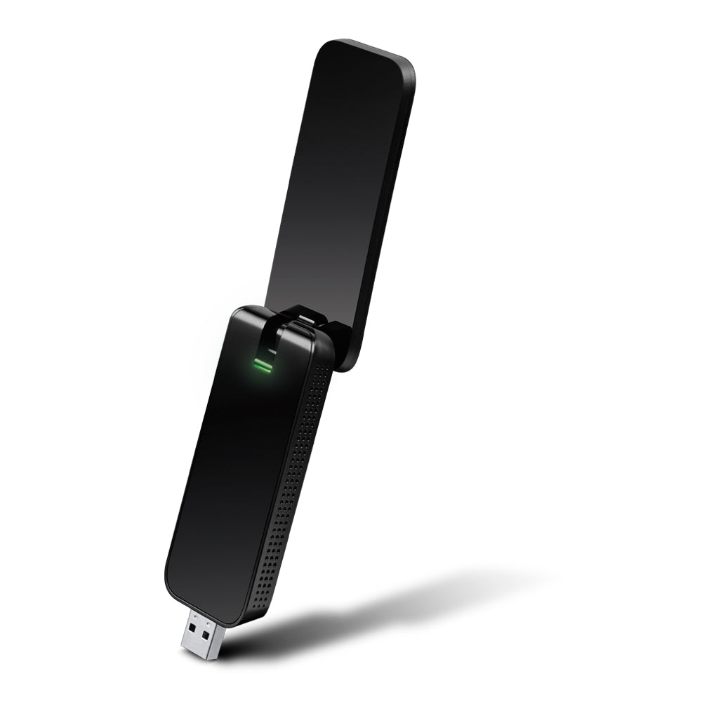 TP-Link T4U AC1300 无线双频USB网卡(867 Mbps at 5 GHz + 400 Mbps at 2.4 GHz)