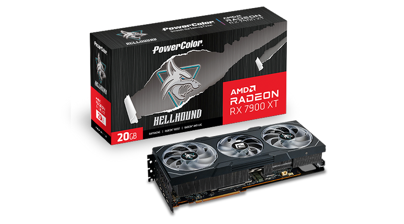 PowerColor Radeon RX 7900 XT Hellhound 20G OC 顯示卡
