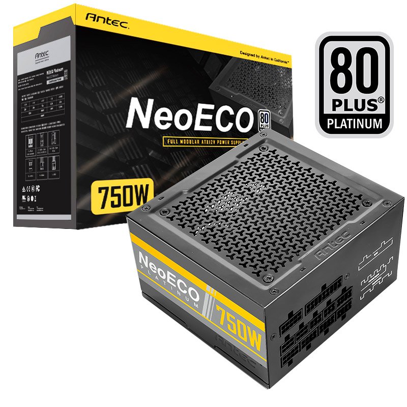 Antec NE750 750w 80+ Platinum 白金 主機電源