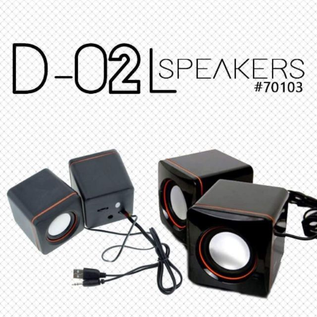 D-02L 2.0 Multimedia Speaker