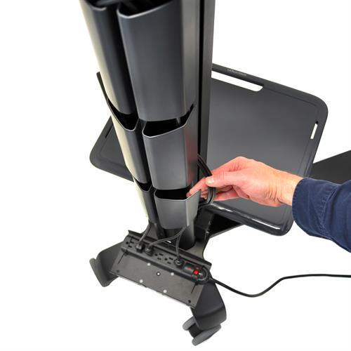 Ergotron Neo-Flex® Mobile MediaCenter一体式萤幕支架行动推车影音媒体中心
