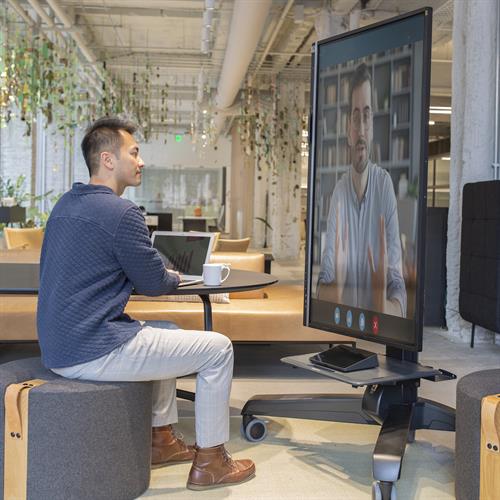 Ergotron Neo-Flex® Mobile MediaCenter一体式萤幕支架行动推车影音媒体中心