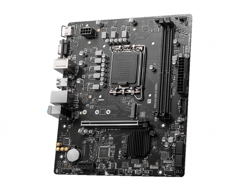 MSI 微星 PRO H610M-E DDR4 Micro-ATX 主機板 (DDR4)