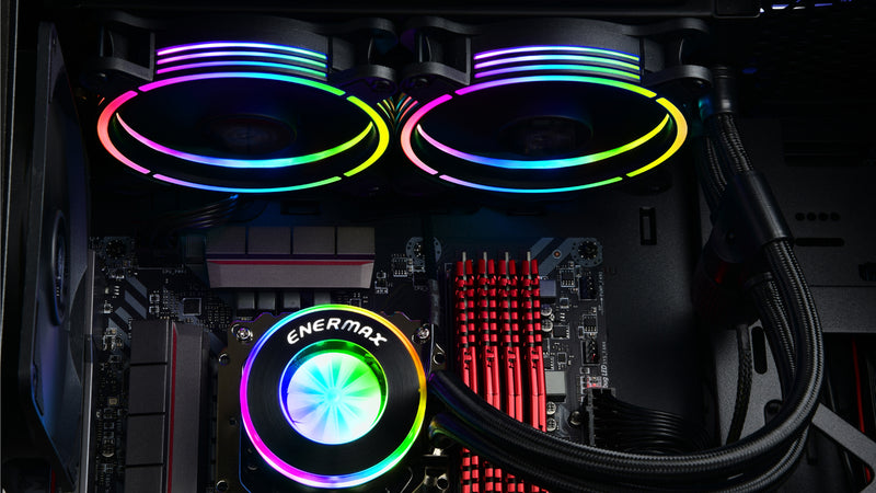 Enermax LIQFUSION 240 幻彩飛輪 All-in-one RGB 同步液冷水冷