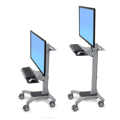 Ergotron Neo-Flex® WideView WorkSpace 一體式寬螢幕行動推車工作站