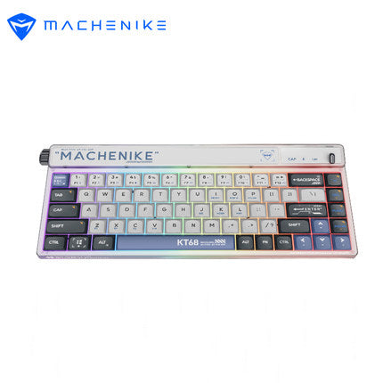 MACHENIKE KT68 HOT SWAPPABLE KEYBOARD 無線LED熱拔插機械鍵盤