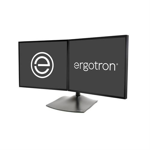 Ergotron DS100 Dual-Monitor Desk Stand, Horizontal 水平桌面雙螢幕顯示器支架