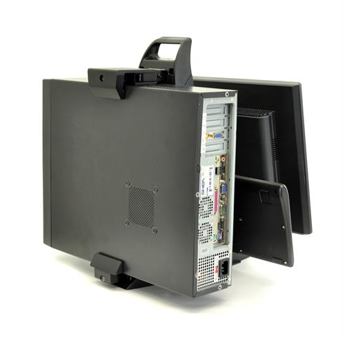 Ergotron Neo-Flex® All-In-One Lift Stand, Secure Clamp 一體式電腦顯示器支架