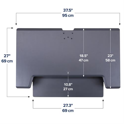 Ergotron Stand, WorkFit-TL, Sit-Stand Desktop Workstation 可調升降人體工學桌面