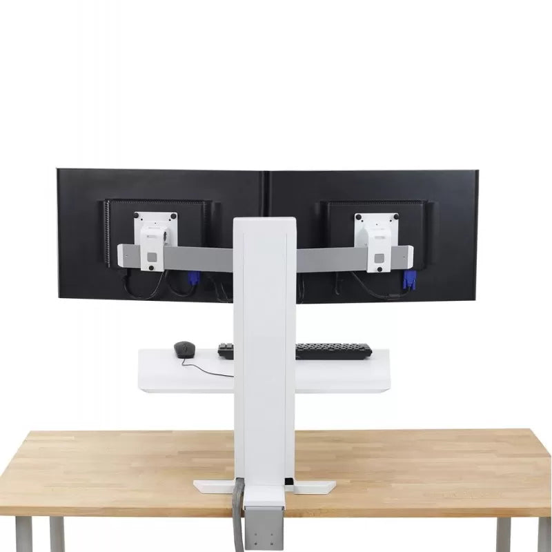 ERGOTRON WORKFIT-SR 双显示器坐立两用台式工作站