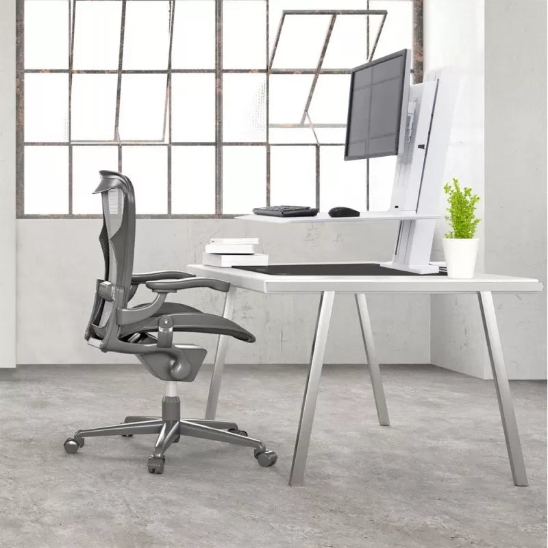 ERGOTRON WORKFIT-SR 双显示器坐立两用台式工作站