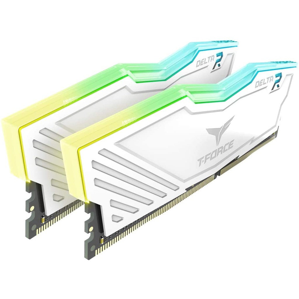 Team T-Force Delta RGB D5 7200Mhz 32GB (16GB ×2) CL34-42-42-84 (Black/White)