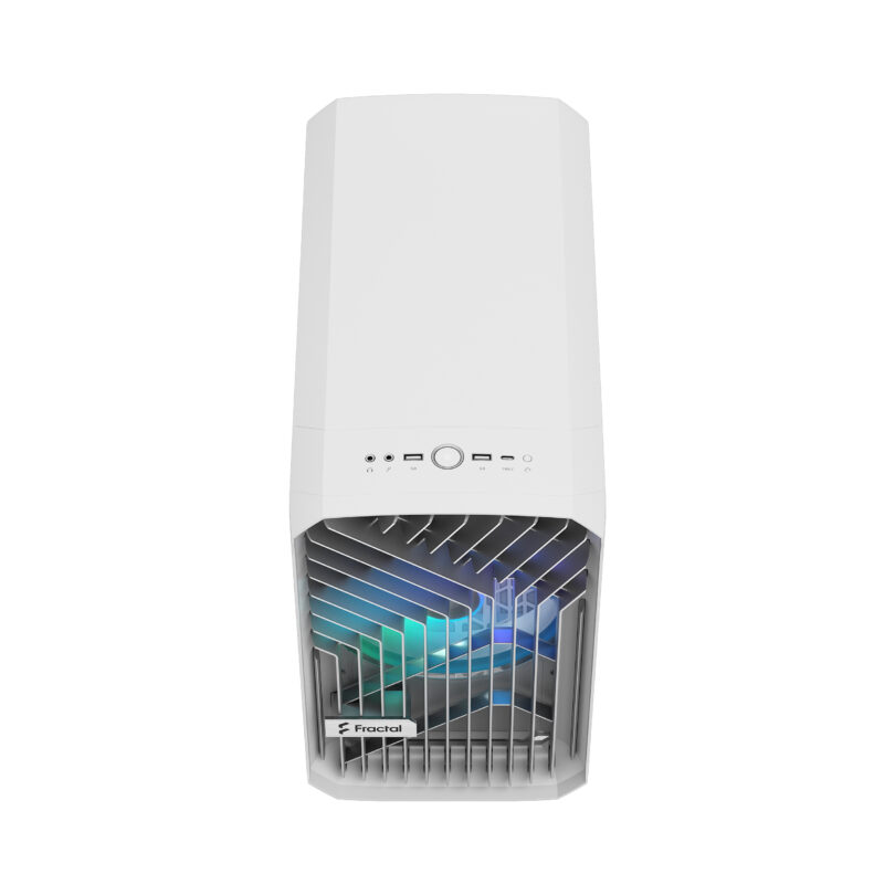 Fractal Design Torrent Nano RGB White TG Clear Tint Mini-ITX CASE 