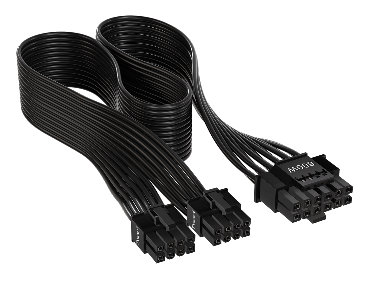 Corsair 600W PCIe 5.0 12VHPWR Type4 PSU Power Cable