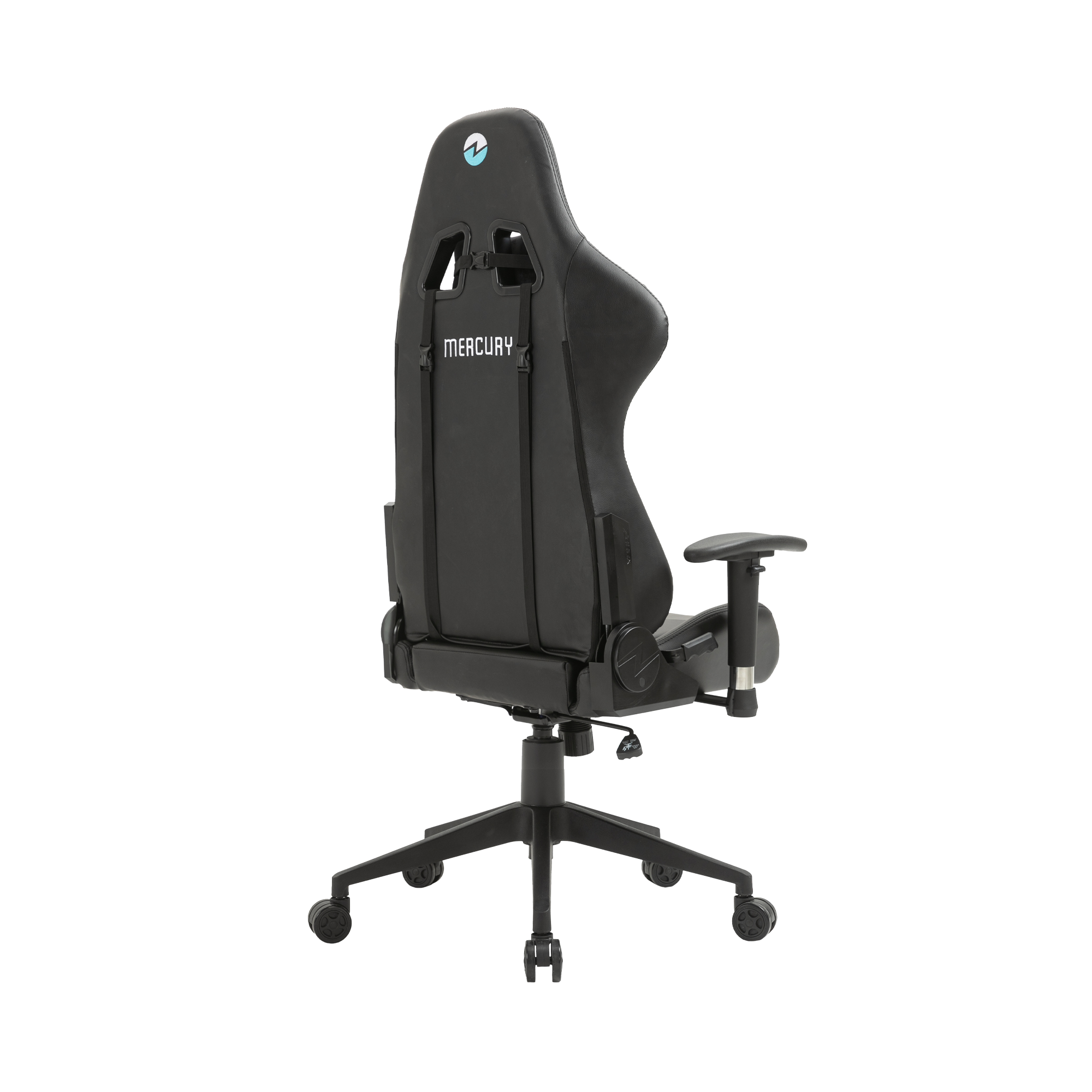 Zenox  Mercury Mk-2 Gaming Chair (Leather/Carbon)