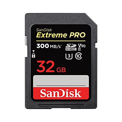 San Disk Extreme PRO SD Card (SDSDXDK V90 R/W:300/260)