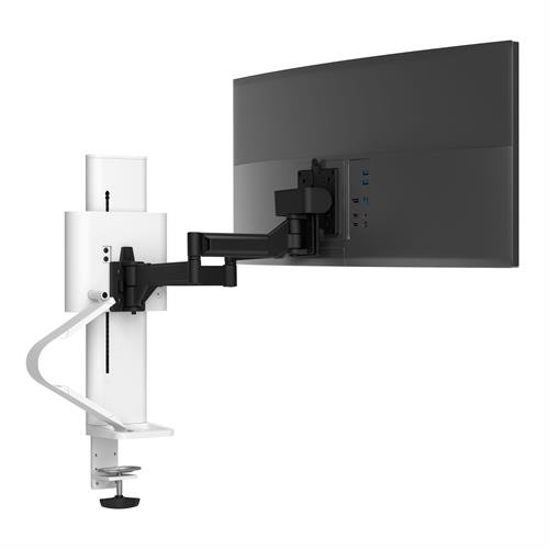 Ergotron TRACE™ Monitor Mount (matte black/white)