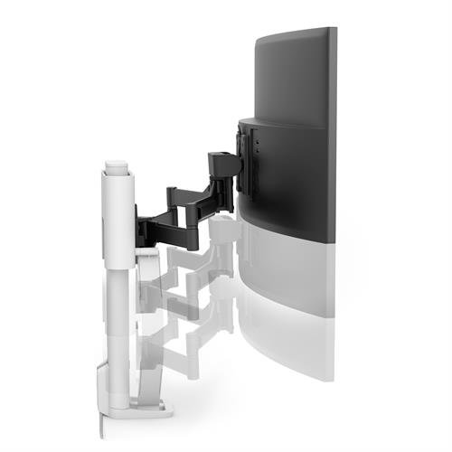 Ergotron TRACE™ Monitor Mount (matte black/white)