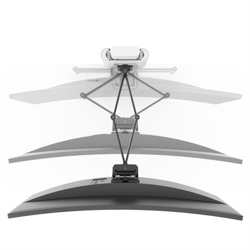 Ergotron TRACE™ Monitor Mount (matte black/white) 