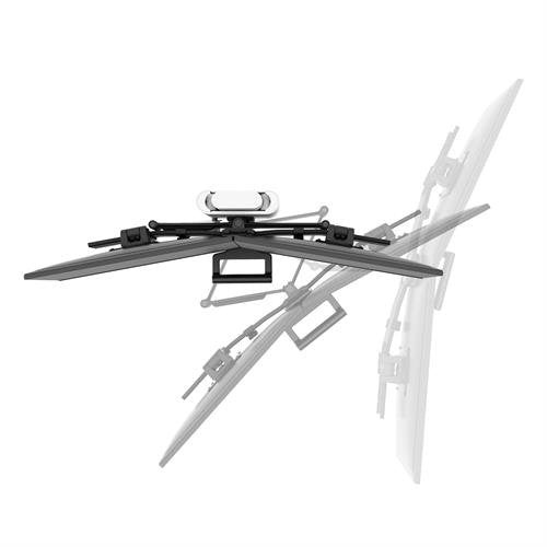 Ergotron TRACE™ Dual Monitor Mount (black/white)