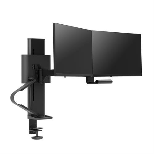 Ergotron TRACE™ Dual Monitor Mount (black/white)