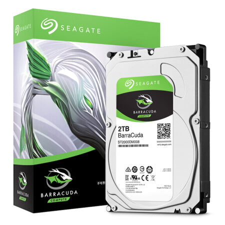 Seagate BARRACUDA 3.5" SATA HDD (2年保养) 