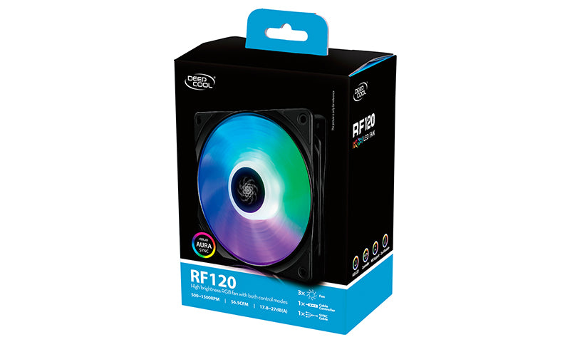 Deepcool RF120 RGB 3Fan pack