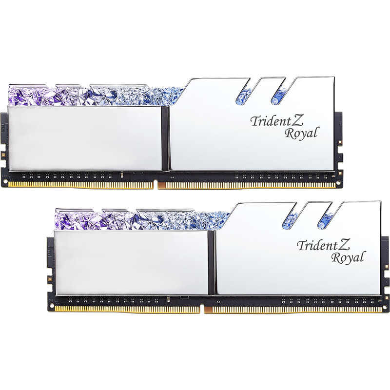 G Skill Trident Z Royal Series DDR4 16GB (2 x 8GB) 3600MHz -S (F4-3600C18D-16GTRS) 
