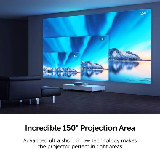 VAVA VA-LT002 4K Ultrat Throw Laser TV 