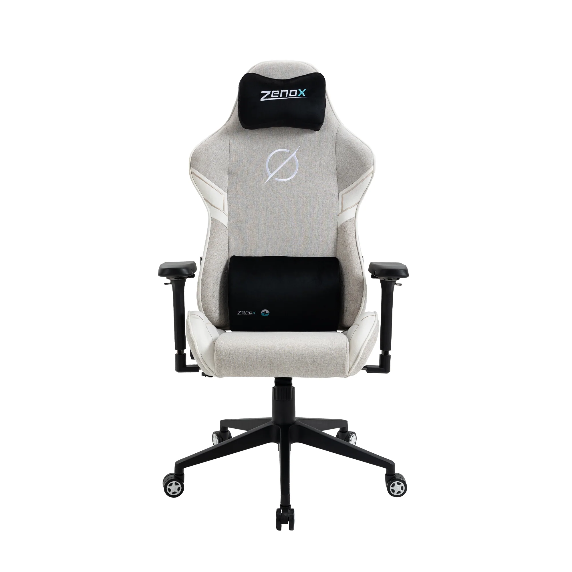 Zenox Saturn-MK2 Gaming Chair (Fabric/Light Grey)