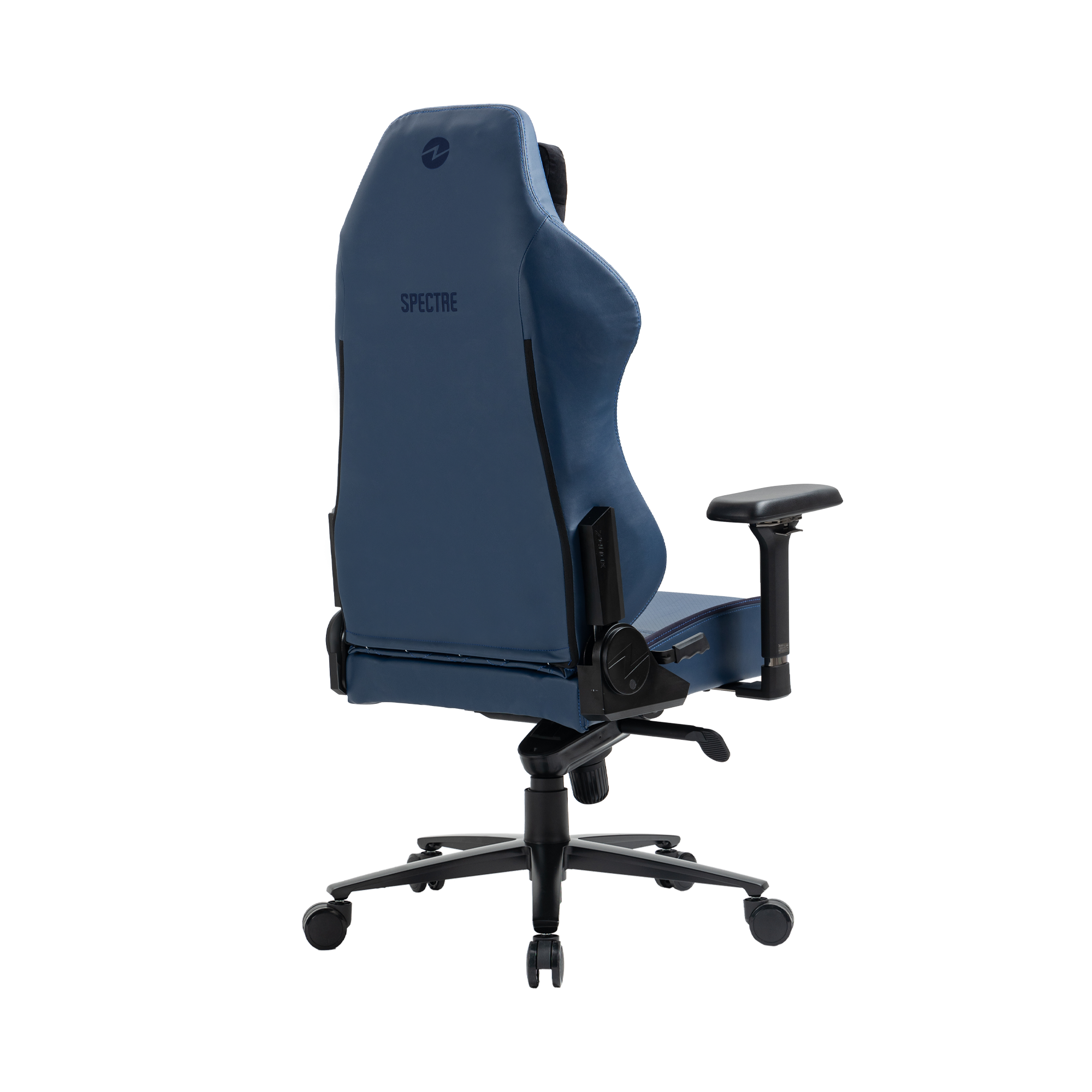 Zenox Spectre MK2 Gaming Chair Leather Navy
