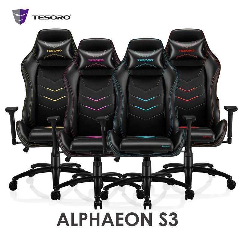 TESORO Alphaeon S3 Gaming Chair (4色)