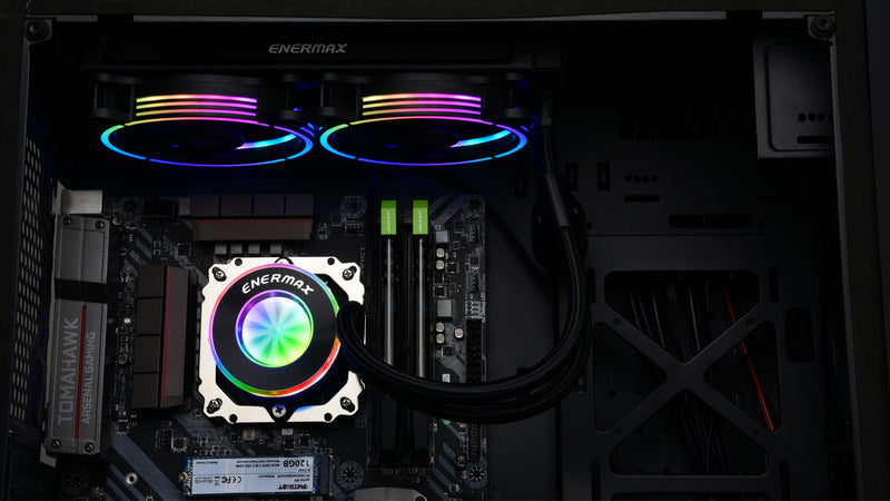 Enermax LIQFUSION 240 幻彩飛輪 All-in-one RGB 同步液冷水冷