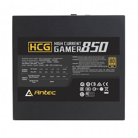 Antec HCG 850W  80PLUS GOLD 金 全模組 GOLD 主機電源