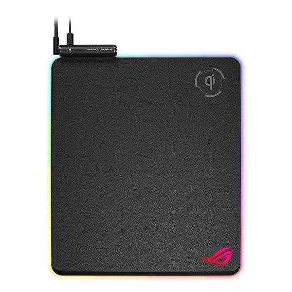 ASUS ROG Balteus RGB QI 無線充電滑鼠墊