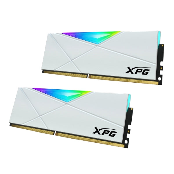 (本月熱賣)ADATA SPECTRIX XPG D50 DDR4 RGB 16GB(2x8) 3200MHz Memory White