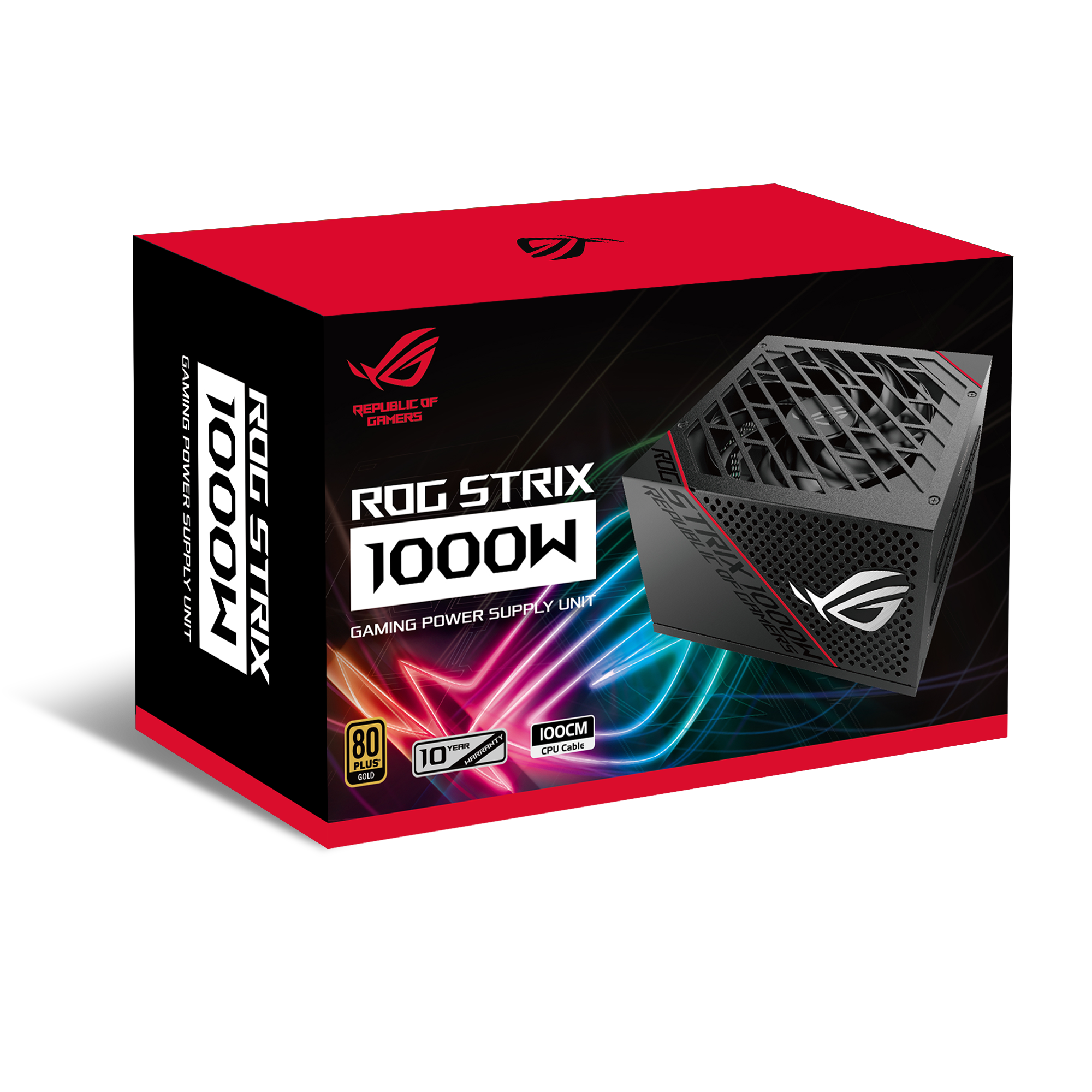 ASUS ROG STRIX 1000W 80PLUS GOLD 金牌全模组主机电源