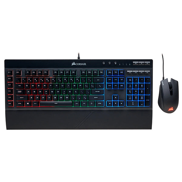 Corsair K55 RGB PRO + MM100 + HARPOON RGB PRO 電競套裝
