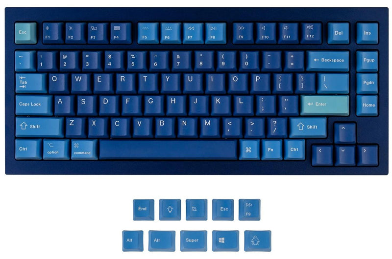 Keychron K2/Q1 OEM Profile Dye-Sub PBT Keycap Set (不連鍵盤)