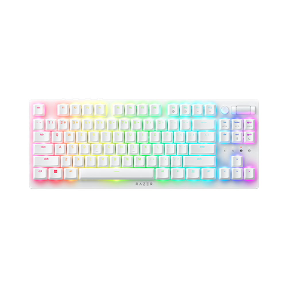 Razer DeathStalker V2 Pro Tenkeyless Wireless Low Profile Optical Gaming Keyboard White 無線光學機械鍵盤