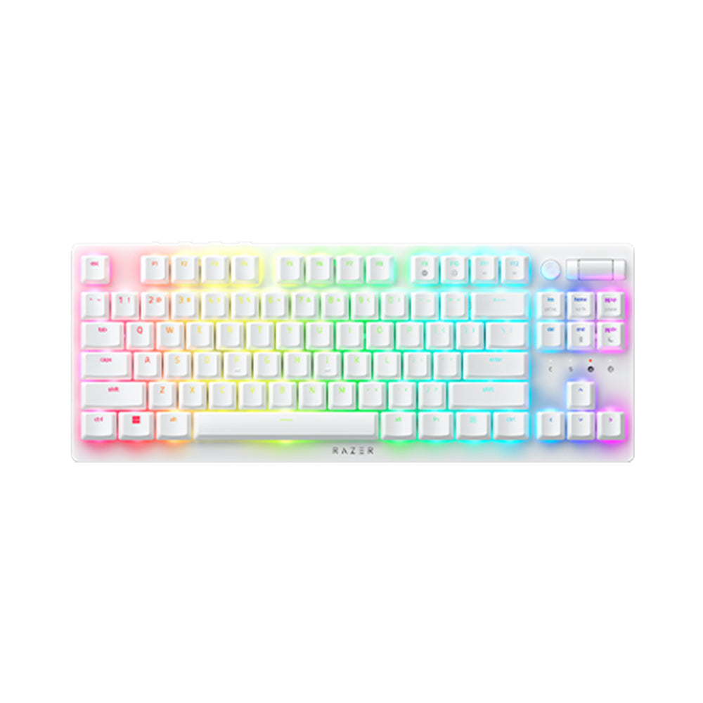 Razer DeathStalker V2 Pro Tenkeyless Wireless Low Profile Optical Gaming Keyboard White 無線光學機械鍵盤