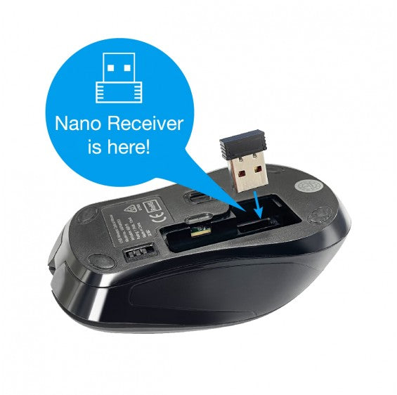 Verbatim 2.4Ghz Wireless Keyboard and Mouse Como