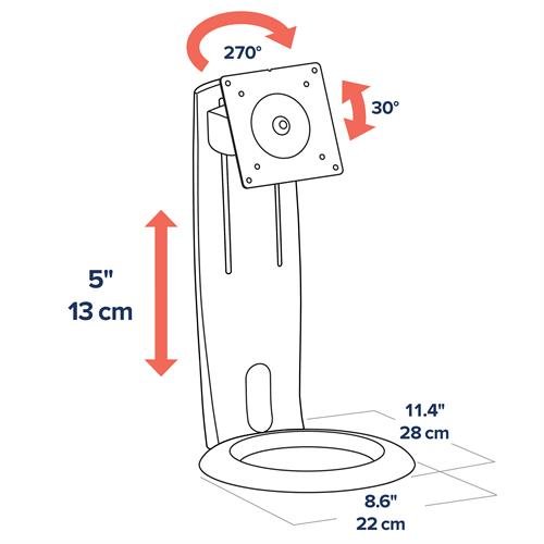 Ergotron Neo-Flex® Monitor Stand 